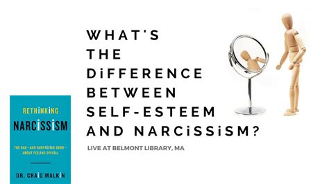 What is the difference between narcissists and individuals with high self-esteem?