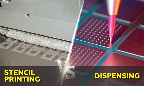 What is the difference between print and stencil?