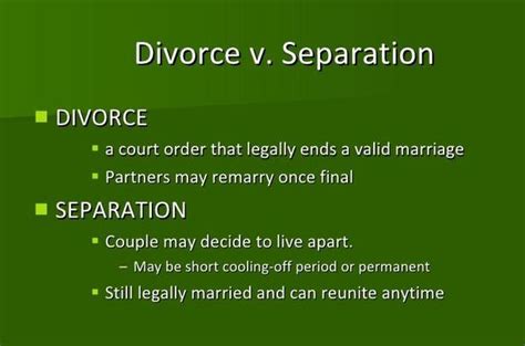 What is the difference between separated and single?