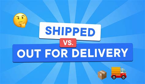 What is the difference between shipped and in transit?