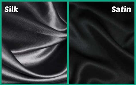 What is the difference between silk and satin?