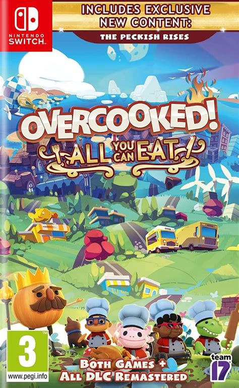 What is the difference between switch Overcooked 1 2 and all you can eat?
