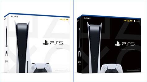 What is the difference between the PS5 white and black box?