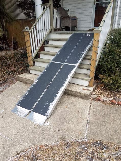 What is the difference between wheelchair ramp and wheelchair steps?