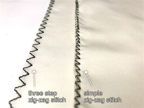 What is the difference between zigzag and stretch stitch?