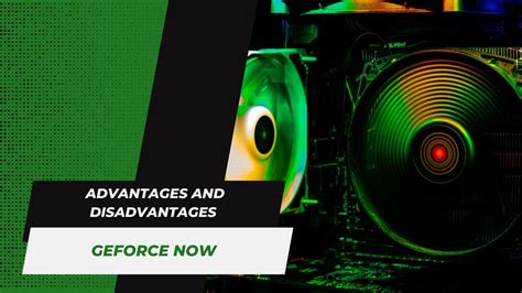 What is the disadvantage of GeForce NOW?