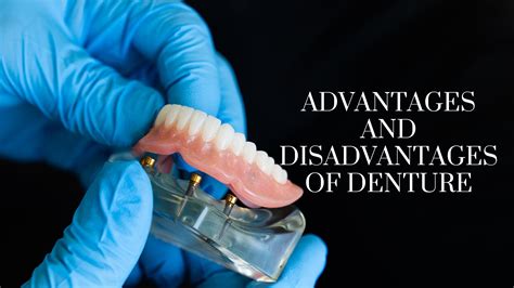 What is the disadvantage of denture adhesive?