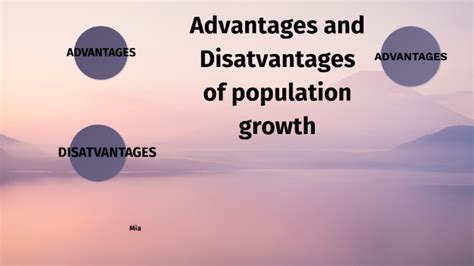 What is the disadvantage of negative population growth?