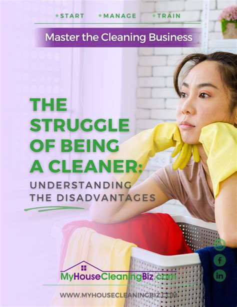 What is the disadvantage of not cleaning?