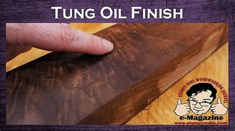 What is the disadvantage of tung oil finish?