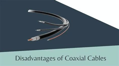What is the downside of using a coaxial connector?