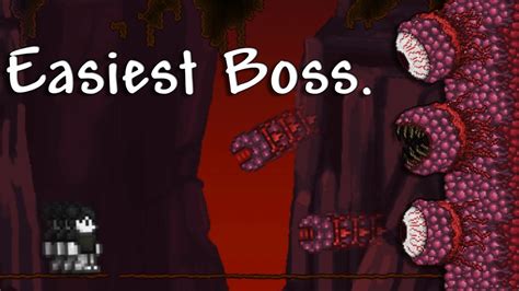 What is the easiest boss in Terraria?