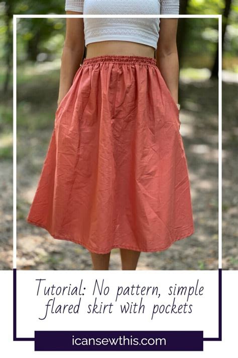What is the easiest skirt to sew?