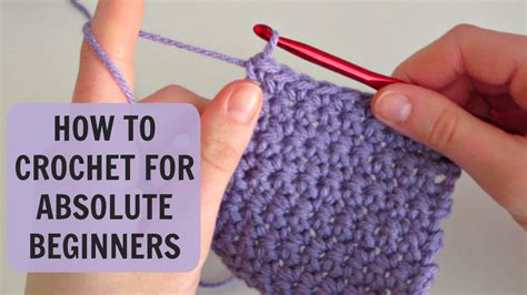 What is the easiest thing to crochet?