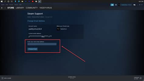 What is the email address for Steam?