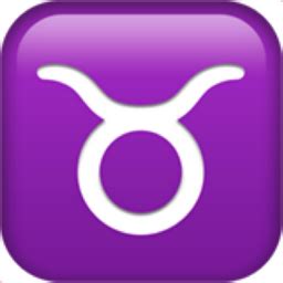 What is the emoji for Taurus?