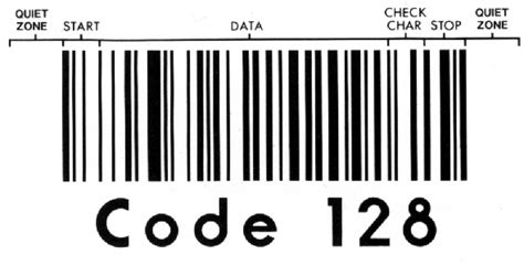 What is the encoding Code 128?