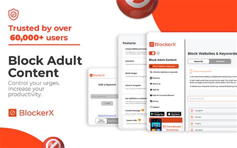 What is the extension for adult content blocker?