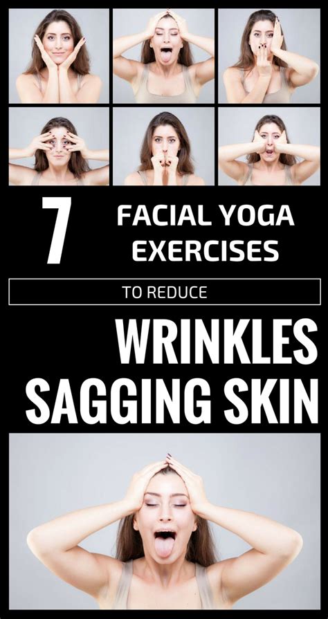 What is the facial exercise for sagging?