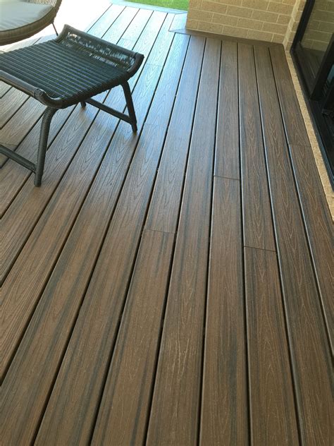 What is the fake decking called?
