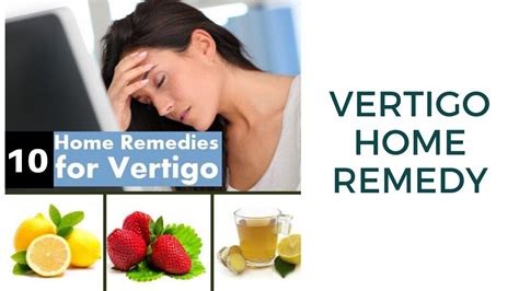 What is the fastest home remedy for vertigo?