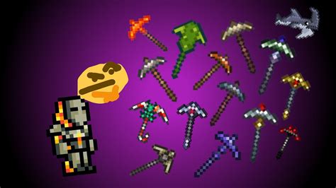 What is the fastest pickaxe in Terraria?
