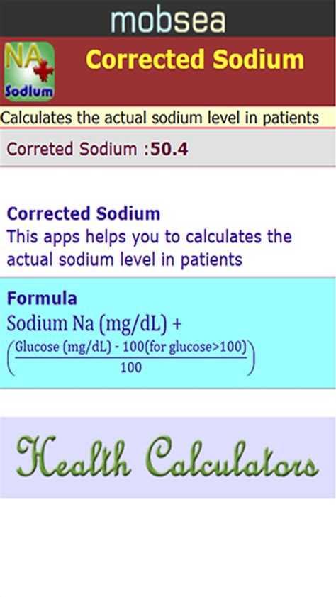What is the fastest way to correct sodium?