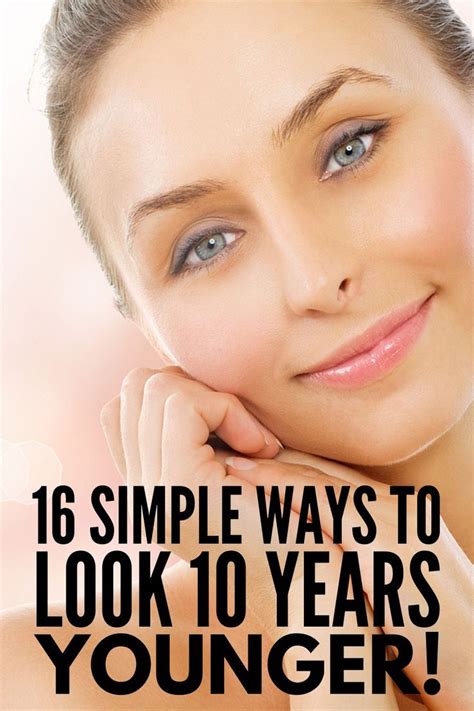 What is the fastest way to look younger?