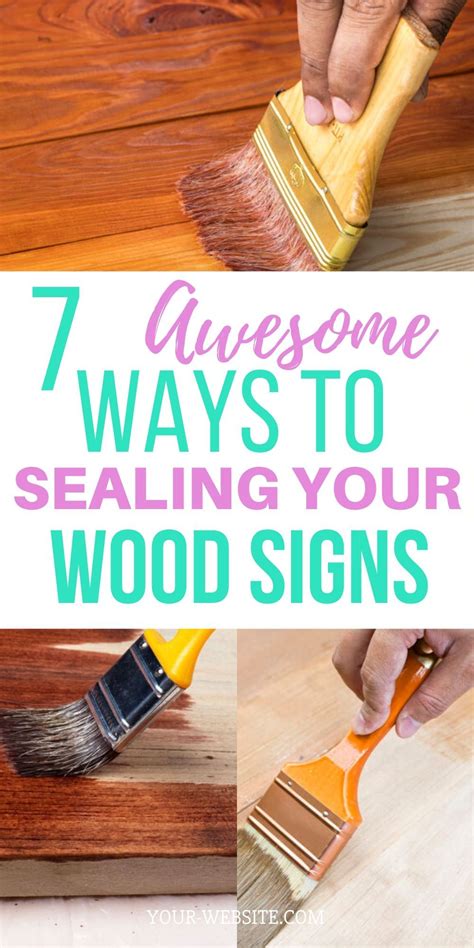 What is the fastest way to seal wood?