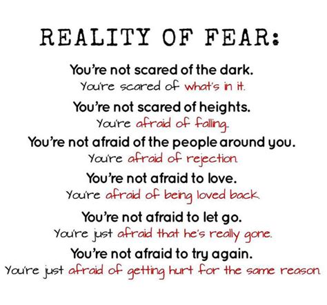 What is the fear of real love?