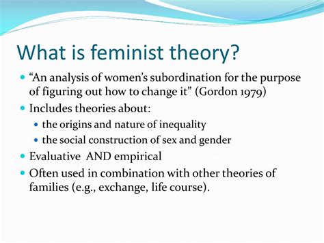 What is the feminist muted theory?