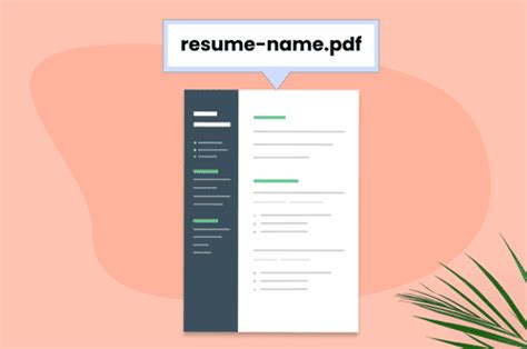 What is the file name for a CV?