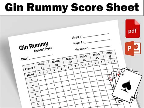 What is the final score in gin rummy?