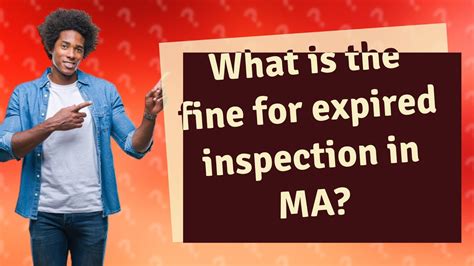 What is the fine for expired inspection in Texas?