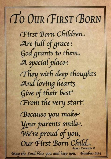 What is the first born son?