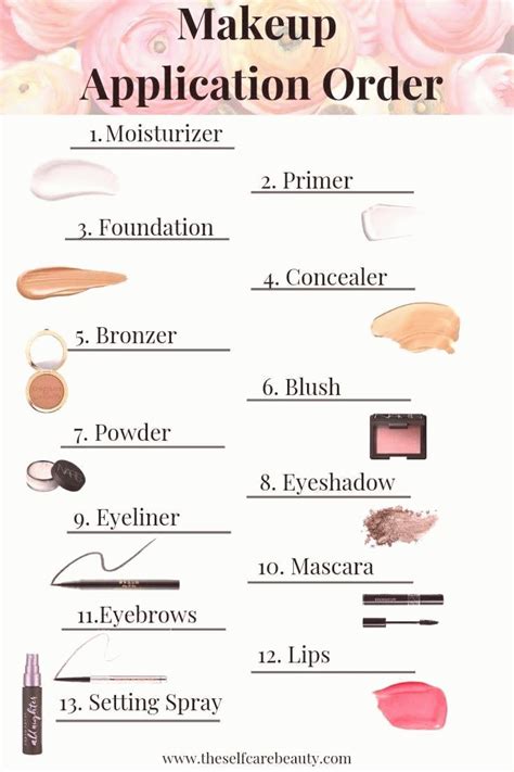What is the first thing to apply in makeup?