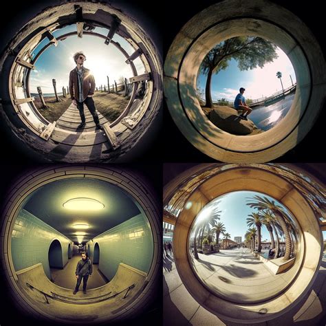 What is the fisheye style of photography?