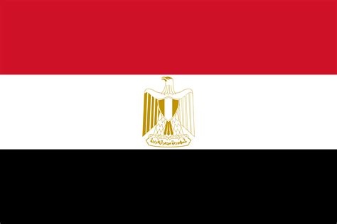 What is the flag of Egypt?