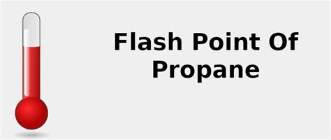 What is the flashpoint of LPG?