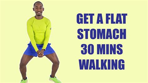 What is the flat tummy walk?