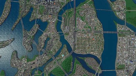 What is the flattest city skylines map?