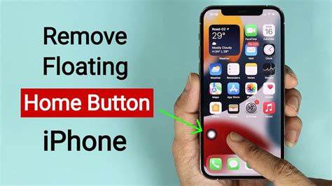 What is the floating button on iPhone?