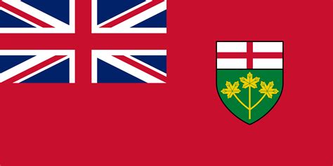 What is the flower of the Ontario flag?