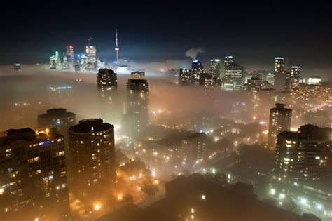 What is the foggiest city in Canada?