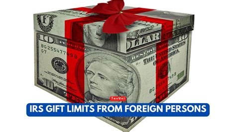 What is the foreign gift limit?