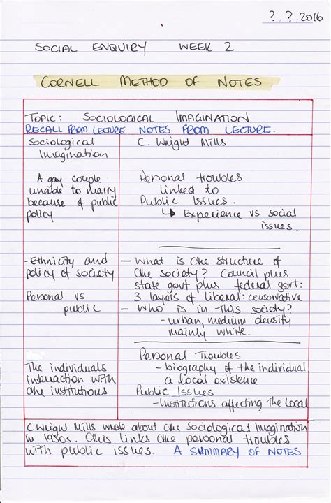 What is the format of notes?