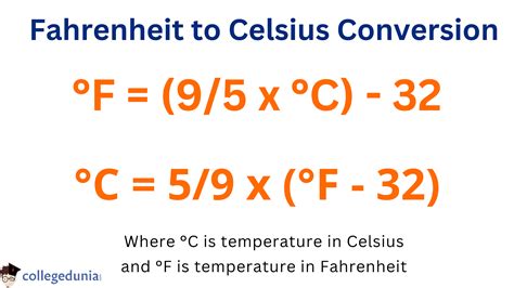 What is the formula for 1 Celsius to Fahrenheit?