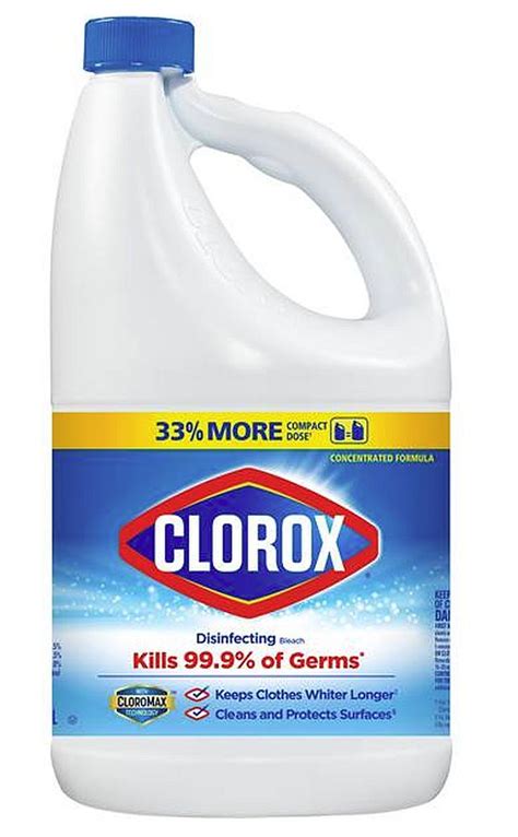 What is the formula for bleach solution?