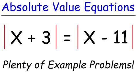 What is the formula for calculating absolute value?