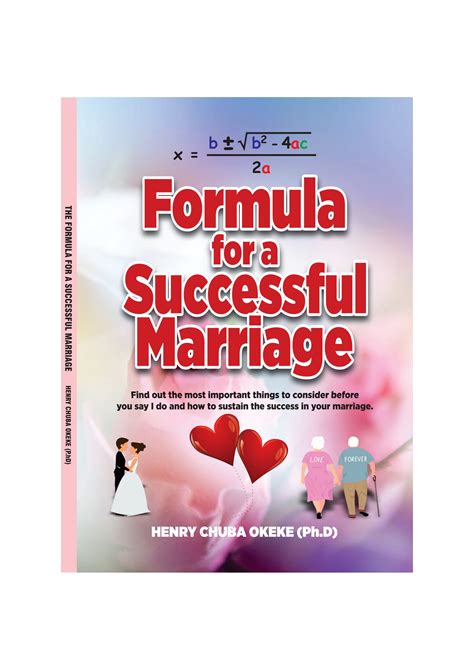 What is the formula for marriage?